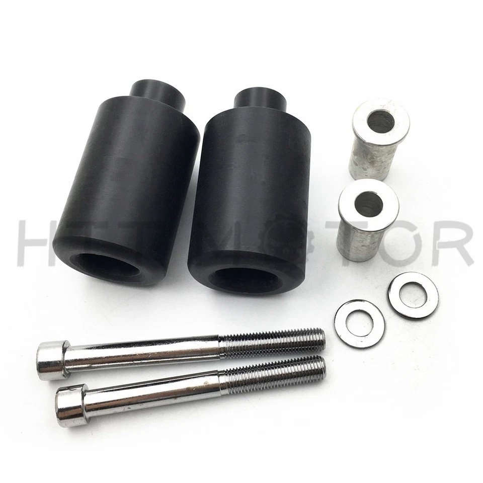 Protetor de colisão deslizante quadro preto HTTMT para 1999-2007 Suzuki Hayabusa Gsx1300R - Imagem 1 de 4