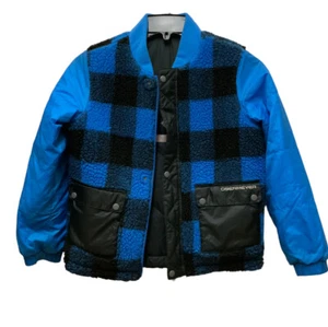 Obermeyer VOYAGER Kinder Winterjacke blau Größe 5 WENDEBAR - Bild 1 von 5