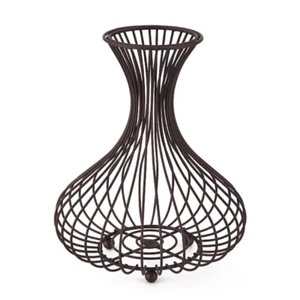 Metal Wine Cork Storage Holder Champagne Bottle Stopper Iron Basket Display Rack - Picture 1 of 8