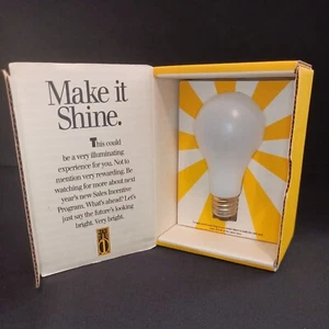 Oprah Winfrey Rare Collectable Lightbulb Show Giveaway Make It Shine - Picture 1 of 12