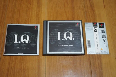 I.Q.: Intelligent Qube PS1 PlayStation Complete with Spine Card NTSC-J Japan - Image 1 of 4