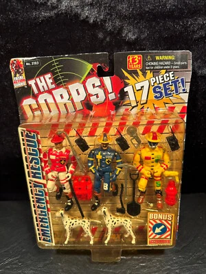 Lanard El Cuerpo Rescate de Emergencia Juego Sellado Con Perros Foto 1 de 2