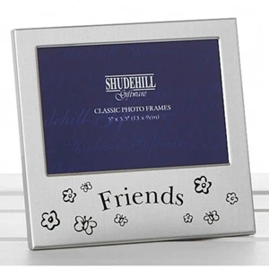 Friends Silver Photo Picture Frame Friendship Day Birthday Christmas Gift 5 x3.5 - Picture 1 of 1