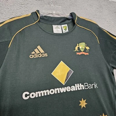Adidas Cricket Australia Commonwealth Bank Climacool Adult Large Jersey - Image 1 of 4