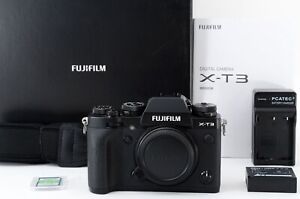 Fujifilm X-T3 26,1-MP-Digitalkamera schwarzes Gehäuse [Exc+++ mit Box, SD-Karte [992]