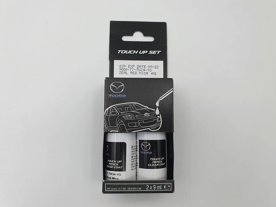 Kit de pincel de retoque original Mazda Zeal Red Mica Mica 41G OEM part 9000777W - Imagem 1 de 1