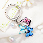 Keychain Color Dripping Butterfly Pendant Keychain Fashion Keyring Bag Pendant