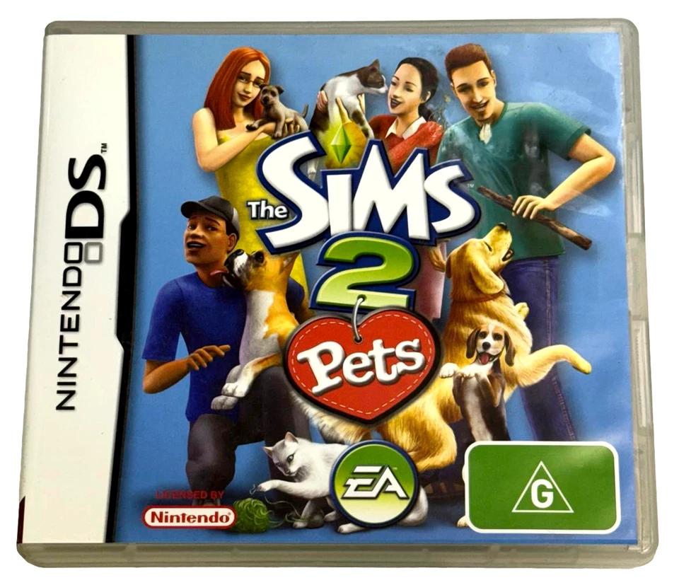 The Sims 2 Pets Nintendo DS 2DS 3DS Game *Complete - Image 1 of 1