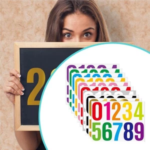 10x 4 inch Number Stickers Mailbox Labels Multipurpose Decoration DIY Digital - Picture 1 of 6