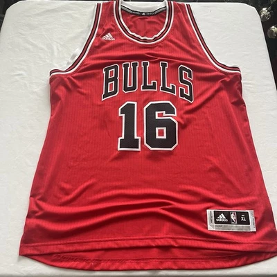 Adidas Swingman Chicago Bulls Pau Gasol NBA Jersey Red Adult XL - Image 1 of 4