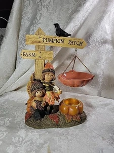 YANKEE CANDLE Fall Harvest Nut Babies & Pumpkin Patch Hanging Tart Warmer - Picture 1 of 10