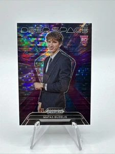 2024 Prizm Draft Picks Matas Buzelis Student Orientation #9 Purple Pulsar /55 - Bild 1 von 5