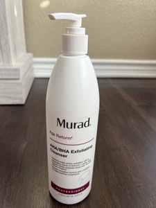 Murad AHA BHA detergente esfoliante formato professionale 16,9 fl oz / 500 ml *senza scatola* - Foto 1 di 1