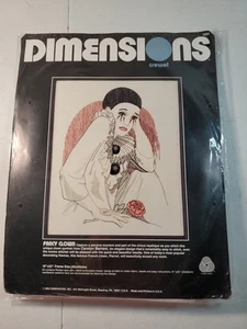 Dimensions Fancy Clown 1264 Crewel bordado retirado 1984 kit completo - Imagen 1 de 2