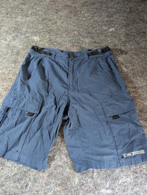 Pantalones Cortos De Colección Oakley Software Nylon Para Hombres XL Azul Carga Táctico Y2k Sueltos Largos Foto 1 de 4