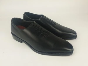 Harrykson London Größe 8 schwarze elegante Schuhe mit Schnürsenkeln - Bild 1 von 8