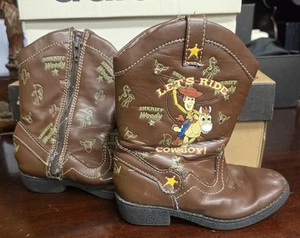 Kinder Disney Toy Story Cowboystiefel Let's Ride Cowboy braun Sheriff Woody Größe 8 - Bild 1 von 5