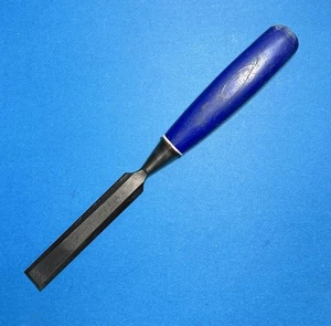 Vtg. Marples 3/4'' Wide Blue Chip Woodworking Bevel Edge Paring Chisel England - Picture 1 of 10