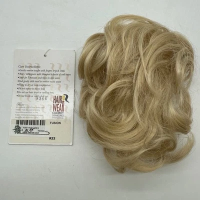 Clip de fusión de cabello rubio desordenado R22 8366 para celebridades R22 8366 Foto 1 de 4