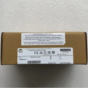 Controlador CompactLogix 512KB 1 pieza NUEVO AB 1769-L31 SER A 1769L31 - Imagen 1 de 2