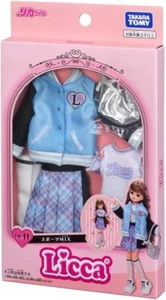Takara Tomy Licca-chan Dress LW-11 Sports MIX Dress Up From Japan - Picture 1 of 5