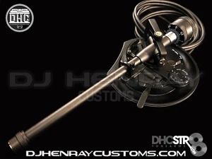 DHC STR8 TONO BRAZO Conjunto Technic 1200s negro mate 24kt gld rcas interno grnd - Imagen 1 de 1
