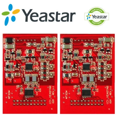 2 Pack Yeastar 2 FXO Ports O2 Module Analog MyPBX U100 U200 YST-O2 MAKE OFFER - Image 1 of 4