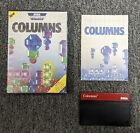 Columns (Sega Master, 1990), CIB Complete in Box!  Tested!