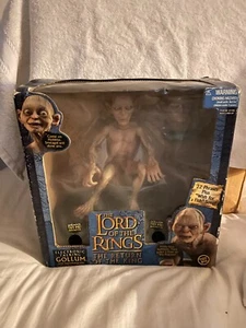 Lord of the Rings Return of the King Electronic Talking Gollum Figure Toy Biz - Picture 1 of 8