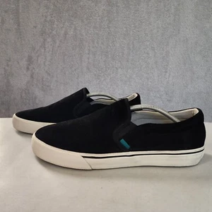 Simple Shoes Mens 12 Black S1 Slip On Suede Comfort Bloom Algae Sustainable Made - Picture 1 of 13