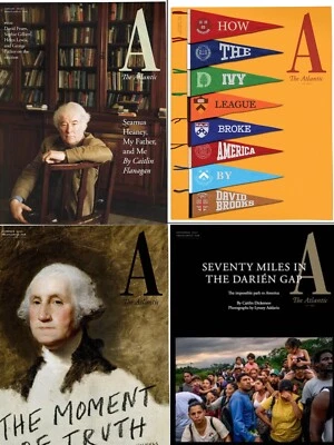 NEW! THE ATLANTIC MAGAZINE Lot Of 4- September-November-December- January 2025 - Image 1 of 4