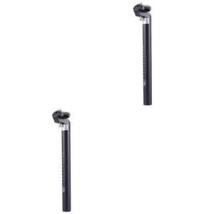2 PCS Fahrrad Sattelrohr Und Klemme Fahrradsattel Mit Stange - Bild 1 von 12