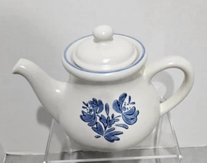 Pfaltzgraff Yorktowne cafetera tetera gres cerámica 7” de alto - Imagen 1 de 2