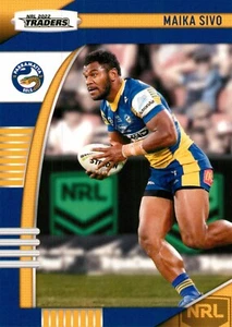 2022 PARRAMATTA EELS NRL Card MAIKA SIVO Traders - Picture 1 of 2