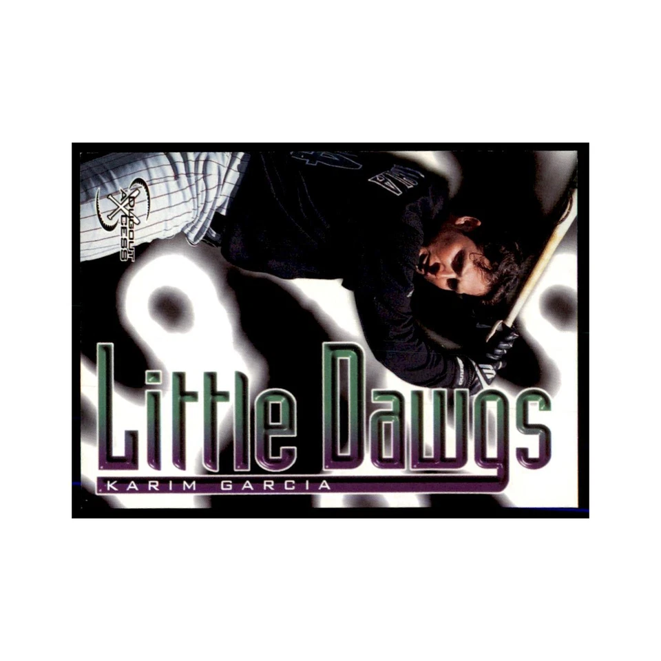 1998 SkyBox Dugout Axcess Karim Garcia Baseball Cards #111 - Image 1 of 3