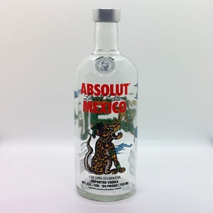 Absolut Vodka Limited Edition Mexico 750 ml Empty Vodka Bottle - Picture 1 of 6
