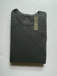 J Crew Mens Cotton Sweatshirt (NWT) Ash Black, UP TO 65% OFF MSRP - Picture 1 of 6