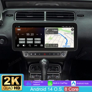 12.3"Android 14 Apple Carplay Autoradio GPS Navi Für Chevrolet Camaro 2010-2015 - Bild 1 von 18