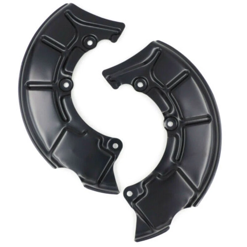 2x Ankerblech Abdeckblech schwarz vorne Audi A3 8L TT Seat Skoda VW Bora Golf 4 - Bild 1 von 1