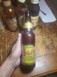 Rare Beautiful Graupners Porter IRTP 12oz Beer Bottle EMPTY  - Picture 1 of 5