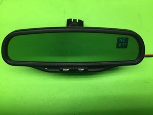 05-09 EQUINOX 02-07 SATURN VUE REAR VIEW MIRROR COMPASS TEMPERATURE AUTO DIM OEM - Picture 1 of 7