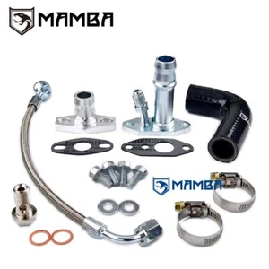 Turbo Oil Feed Return Pipe Line Fits TOYOTA 1KD 1KD-FTV 3.0L Hilux IHI VB31 VB35 - Picture 1 of 6