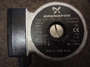 Grundfos used replacement boiler pump head. PN:59200159 - Picture 1 of 3
