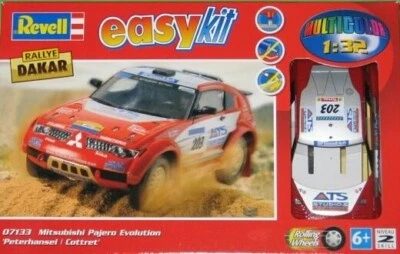 REVELL  07133 MAQUETTE MITSUBISHI PAJERO EVOLUTION RALLYE DAKAR  1/32 EASYKIT - Photo 1/2