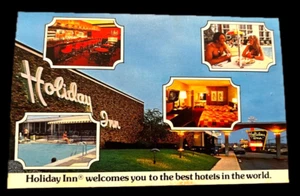 Postkarte Vintage Holiday Inn Hotel Richmond VA unbesendet USA sammeln - Bild 1 von 4
