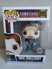 Funko Pop Doc Holliday With cup Tombstone Exclusive # 855 Vaulted  VER FOTOS