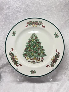 Victorian Christmas by Johnson Brothers Speiseteller England Weihnachtsbaum Exc! - Bild 1 von 4