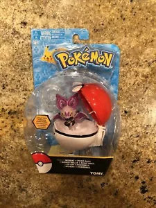 Pokemon Noibat Clip n Carry Pokeball with Poke Ball Figure Set New Sealed RARE - Picture 1 of 2