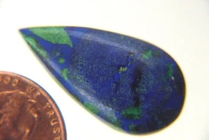 BUTW Malachite Azurite Free Form Cabochon Lapidary Gemstone 6330P - Picture 1 of 1