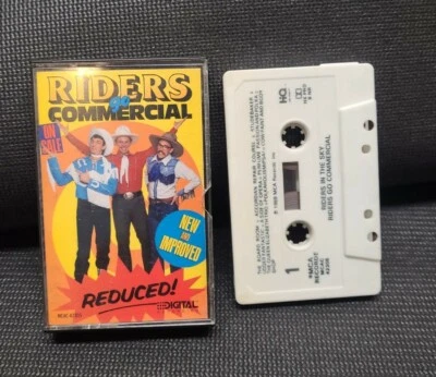 RIDERS IN THE SKY-Riders Go Commercial CASSETTE 1989 MCA Records - Image 1 of 2